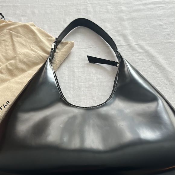 By Far Amber black semi patent leather bag - Picture 2 of 9